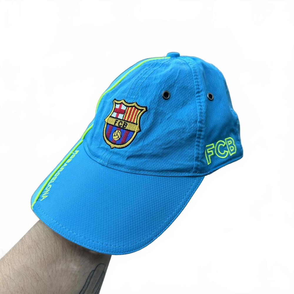 FC Barcelona Unisex Cap One Size Blue Embroidered Logo 1899